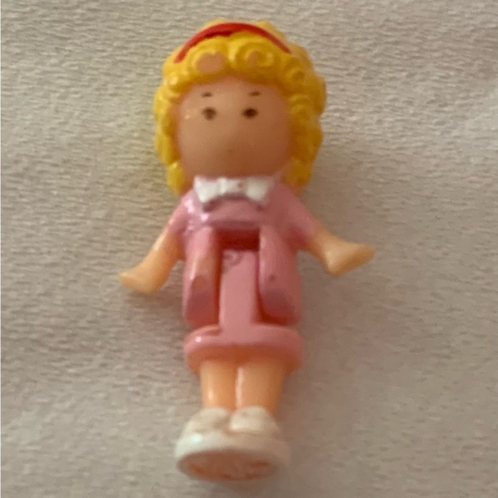 VINTAGE 1989 Bluebird Polly Pocket Toy Doll ONLY from “Dressing Up Time” ring